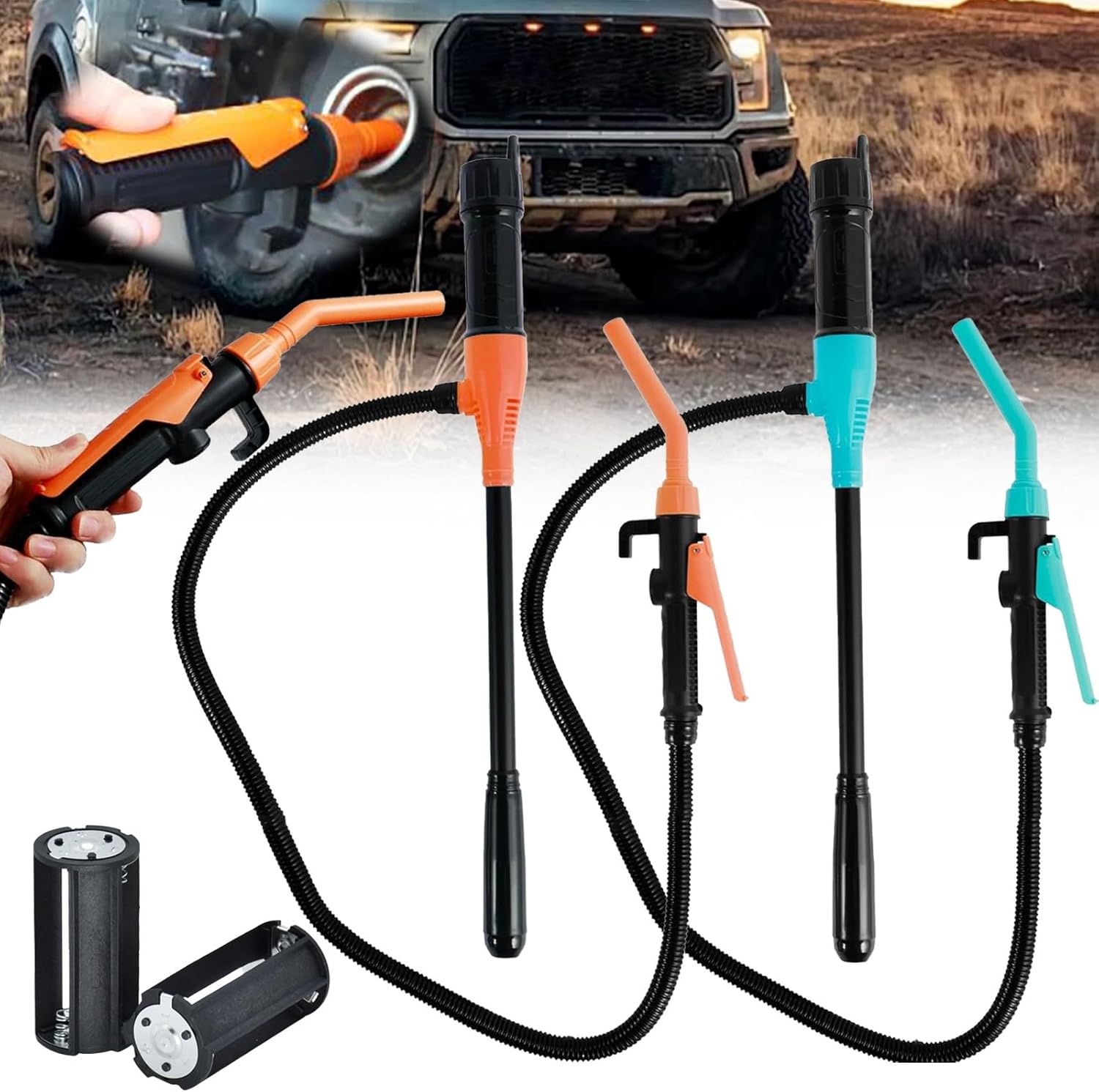 YUUAND Portable Power Battery Pump - Easy Fuel Transfer