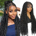 SUPERNOVA 36 in Boho Triangle Knotless Braided Wig - Lightweight