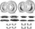 VEVOR Front Rear Brake Kit for 2014-2018 Chevy Silverado