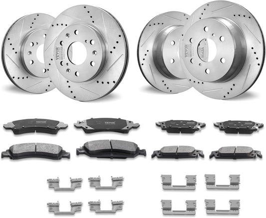 VEVOR Front Rear Brake Kit for 2014-2018 Chevy Silverado
