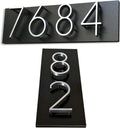 House Numbers 5in Metal Address Numbers - Modern Weatherproof Sign