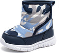 HOBIBEAR Toddler Snow Boots Waterproof Slip Resistant (Style D7X9)