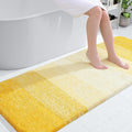OLANLY Bathroom Runner Rug 59x24 - Soft Absorbent Microfiber Bath Mat