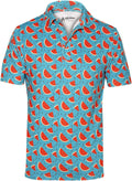 Royal & Awesome Golf Shirts for Men - Bright, Comfortable Polo