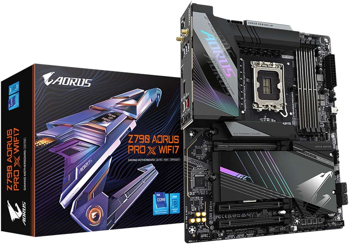 GIGABYTE Z790 AORUS PRO X WIFI7 ATX Motherboard with DDR5