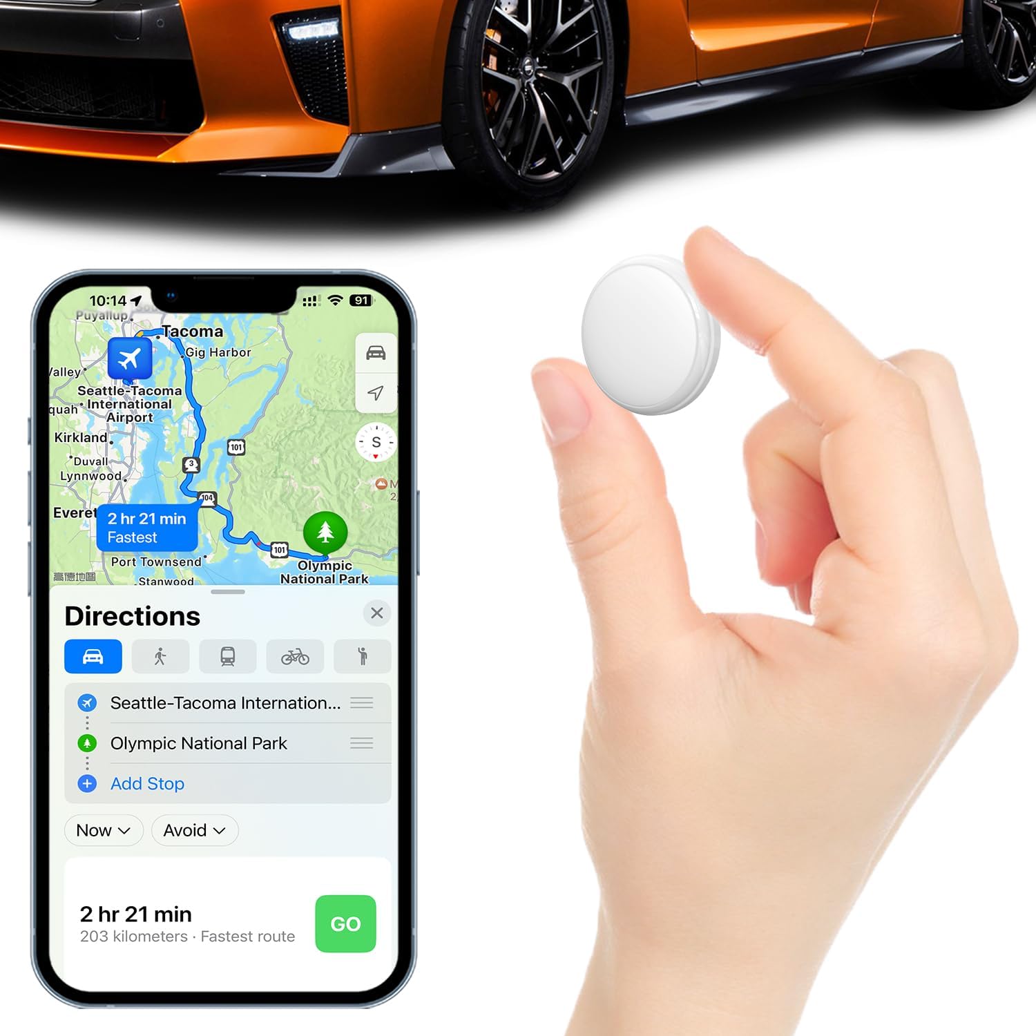 2025 New Model GPS Tracker for Vehicles with Global Coverage