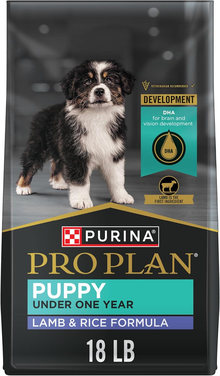 Purina Pro Plan High Protein Puppy Food DHA Lamb & Rice Formula