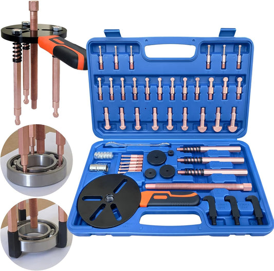 45 in1 Bearing Puller Set for Efficient Inner and Outer Removal