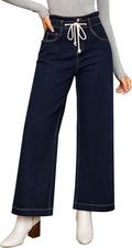Wide Leg Jeans for Women High Waisted Stretch Baggy Y2K - Comfortable