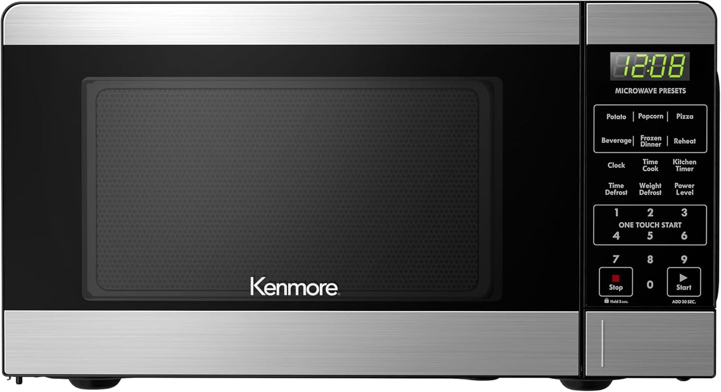 Kenmore Microwave: 6 Auto Menus, Child Lock, Defrost, Express Cook
