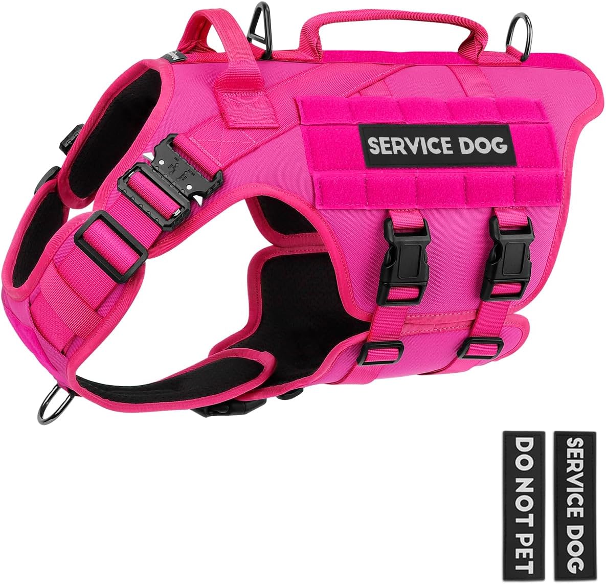 PETNANNY Tactical Dog Harness for Large Breeds - No-Pull Vest