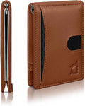 Kingly Cash Clip Slim Leather Wallet for Men - Slim RFID Front Pocket