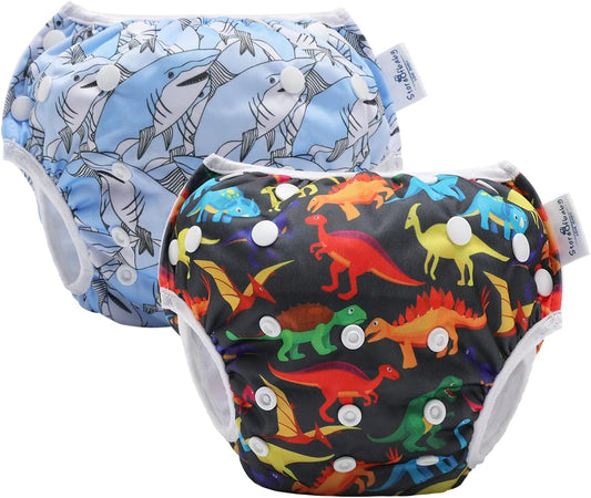 Leak-proof Baby Swim Diapers 0-3 Yrs