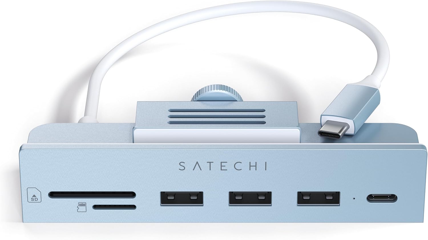 Satechi Clamp Hub USB-C for 2021 iMac 24-inch Models