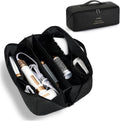Waterproof Leather Hair Tools Travel Bag