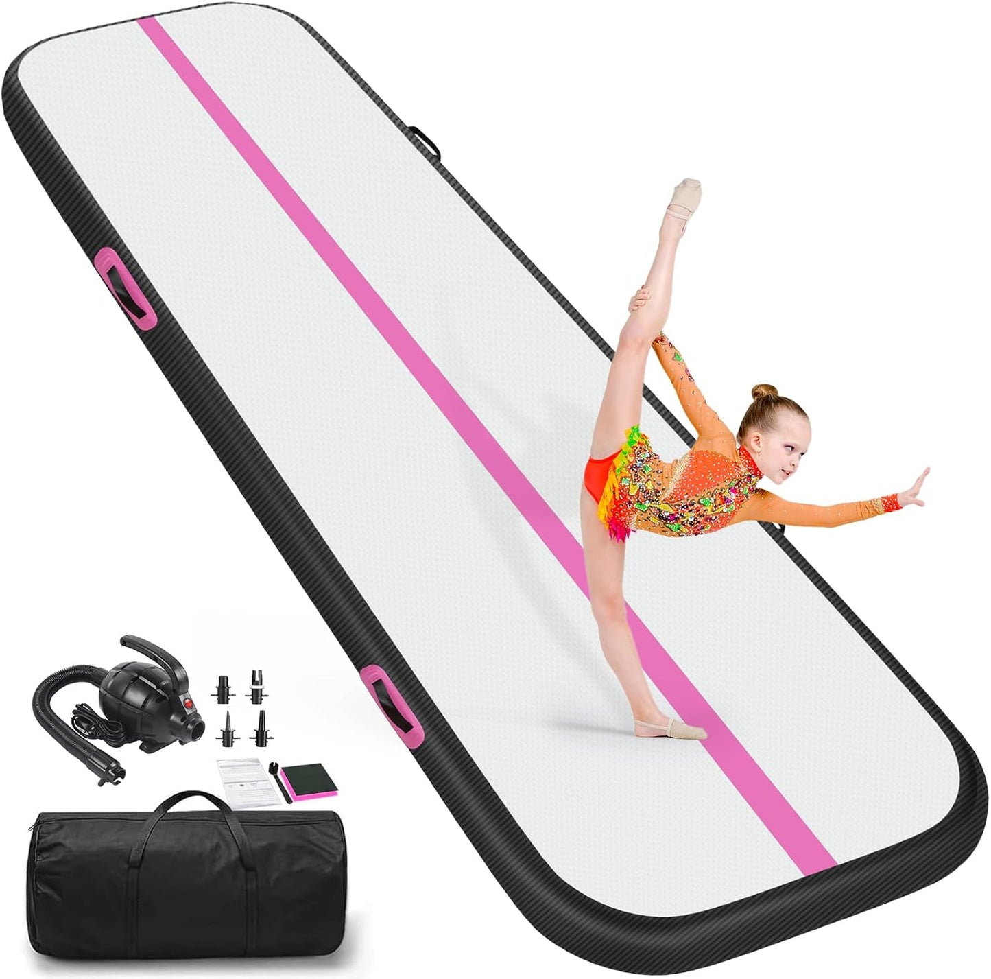 Inflatable Air Gymnastics Track Mat for Home Training and More