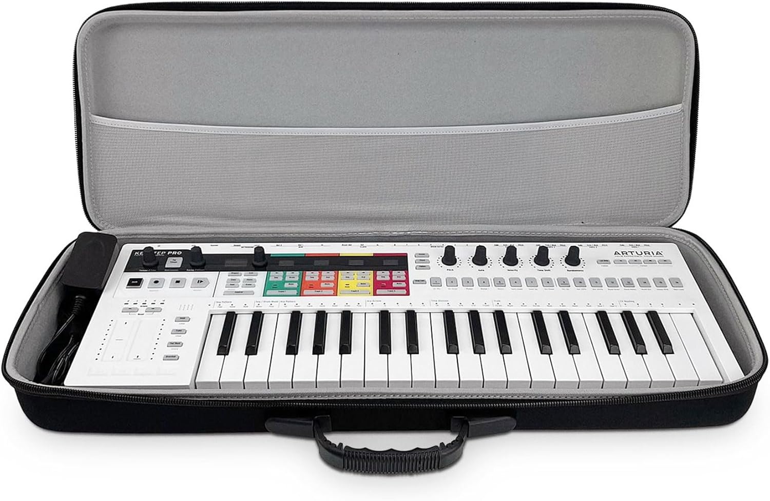Custom-Fitted Hard Case for Arturia KeyStep Pro and MiniFreak
