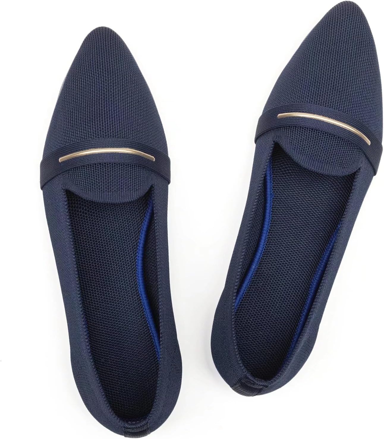 Frank Mully Women's Casual Loafer Flats for Work and Travel