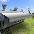 RV Awning Fabric Replacement Grey Fade 13ft2ft' - Heavy Duty Vinyl
