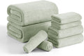 Ultra Soft 8 Piece Bath Towel Set for Luxurious Comfort