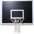 Mini Basketball Hoop Set Pro League Decorative Solid Wood Wall Mount