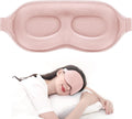 Luxury Sleep Mask for Back, Side Sleeper - 100% Blackout 3D Eye Cups