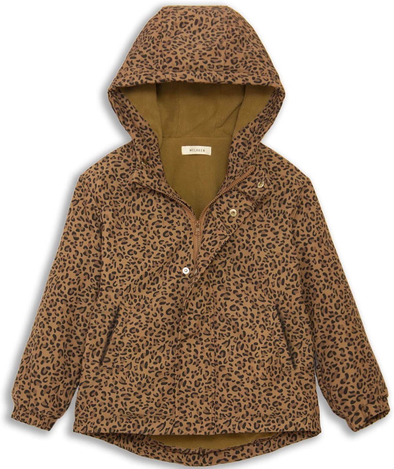 WELAKEN Fleece Lined Jackets for Kids - Water-Resistant Fun