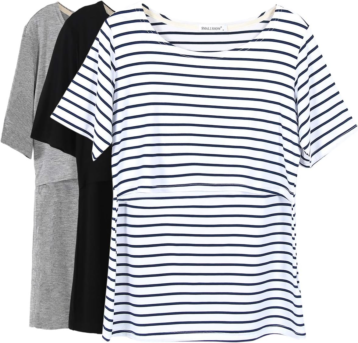 Smallshow Women's Maternity Nursing Tops for Comfortable Feeding