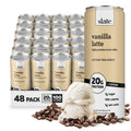 Vanilla Latte Protein Coffee 48-Can Pack - 20g Protein, 175mg Caffeine