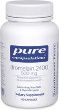 Bromelain 2400 500 mg Digestive Support & Joint Care - Vegan