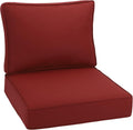 Outdoor Deep Seating Cushion Set 24in x 24in - Comfortable Waterproof