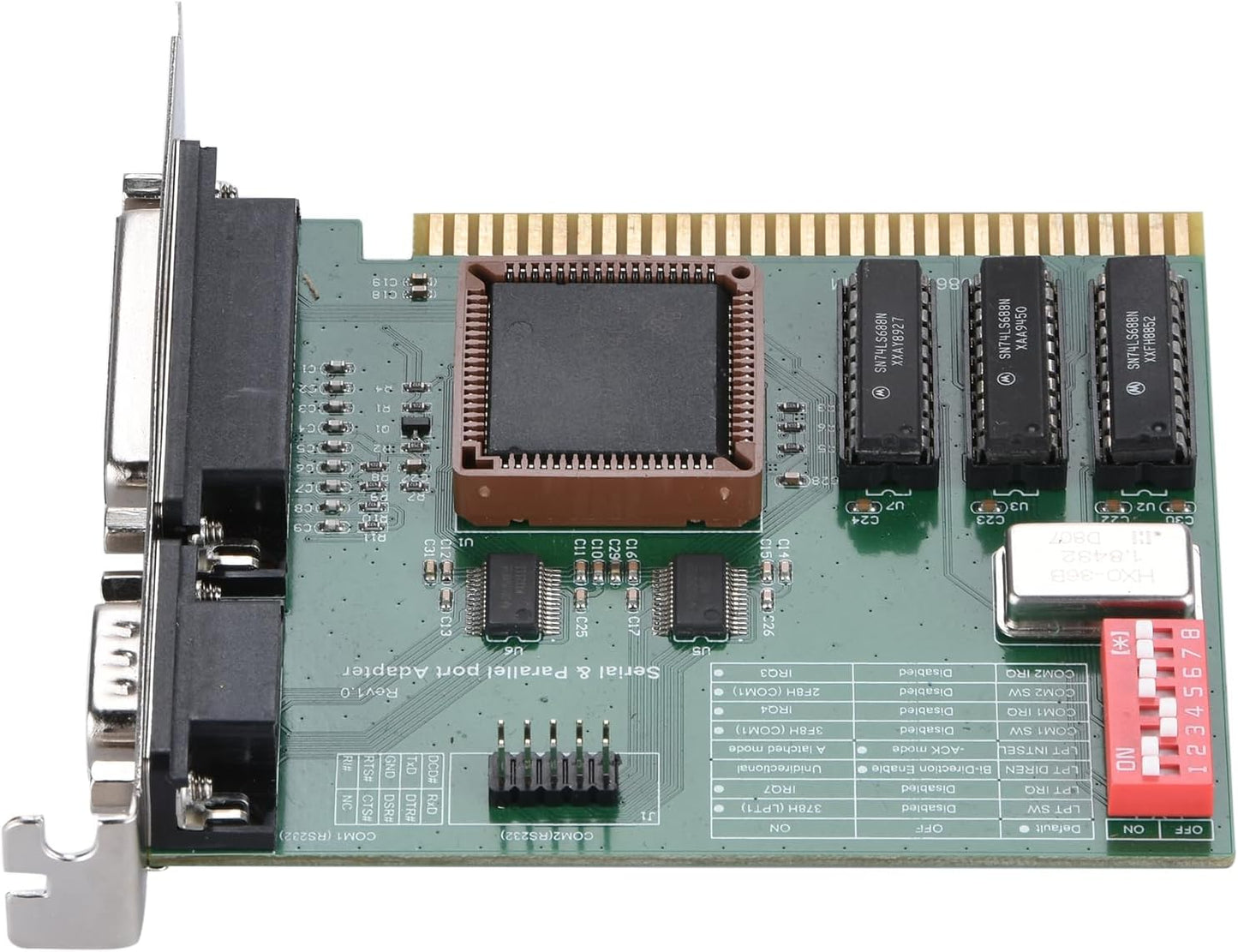 2-Port Expansion Card for ISA RS232 Serial and Parallel Port