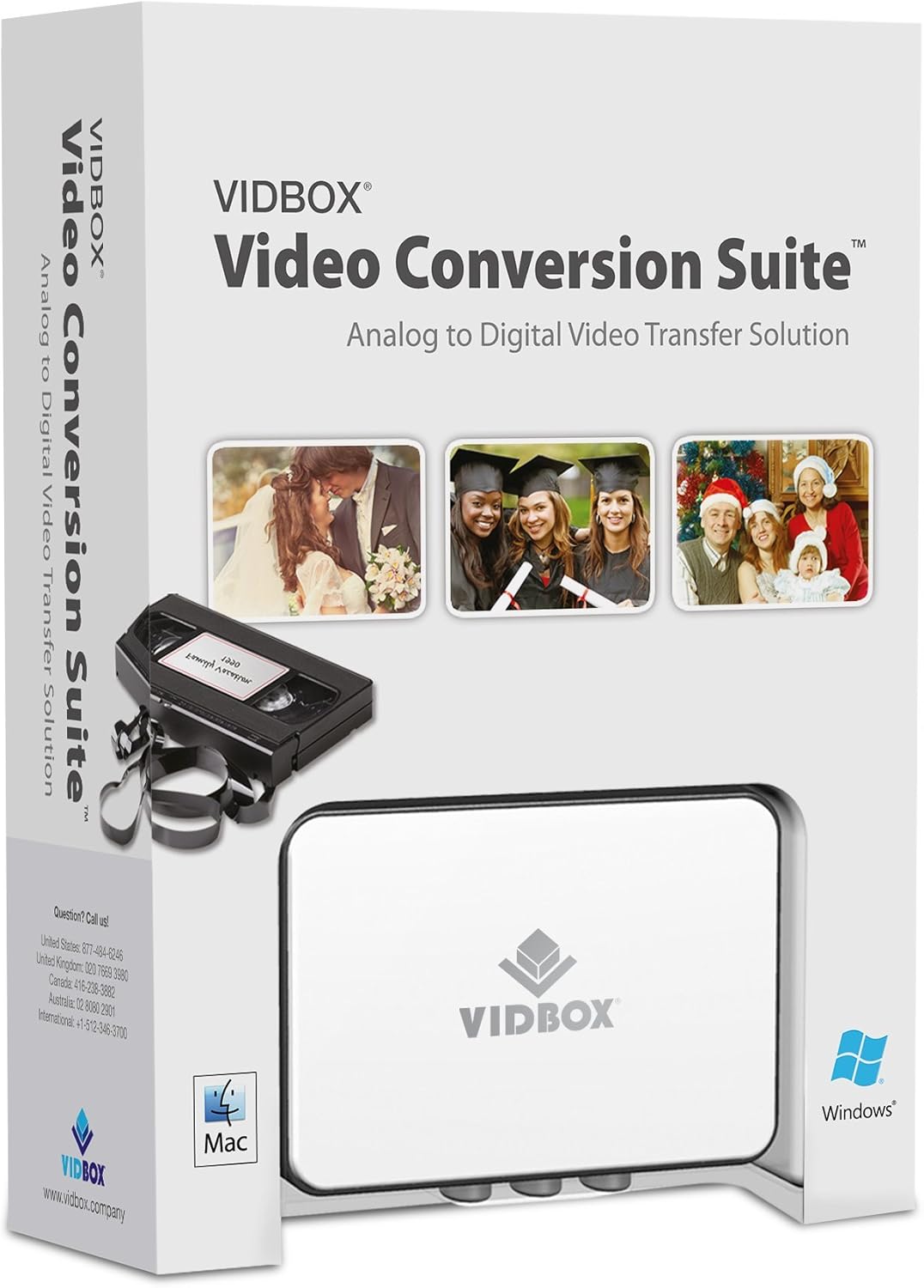 VIDBOX Video Conversion Suite for Easy Tape to Digital Transfers