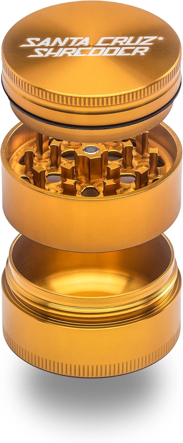 Santa Cruz Shredder Metal Spice Grinder for Effortless Grinding