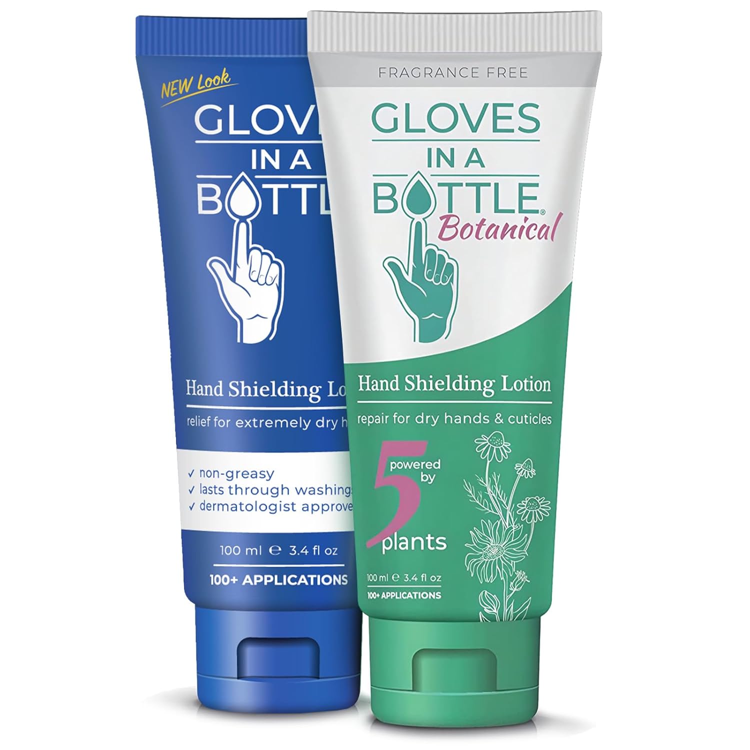 Gloves In A Bottle Shielding Lotion for Dry Itchy Skin Relief