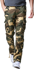 Match Men's Wild Cargo Pants - Durable Cotton Cargo Clothing