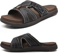 Mens Sport Recovery Sandals for Men - Cushioned Orthotic Slides