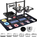 Elevated Dog Bowl Stand for Medium Large Dogs - Adjustable Height