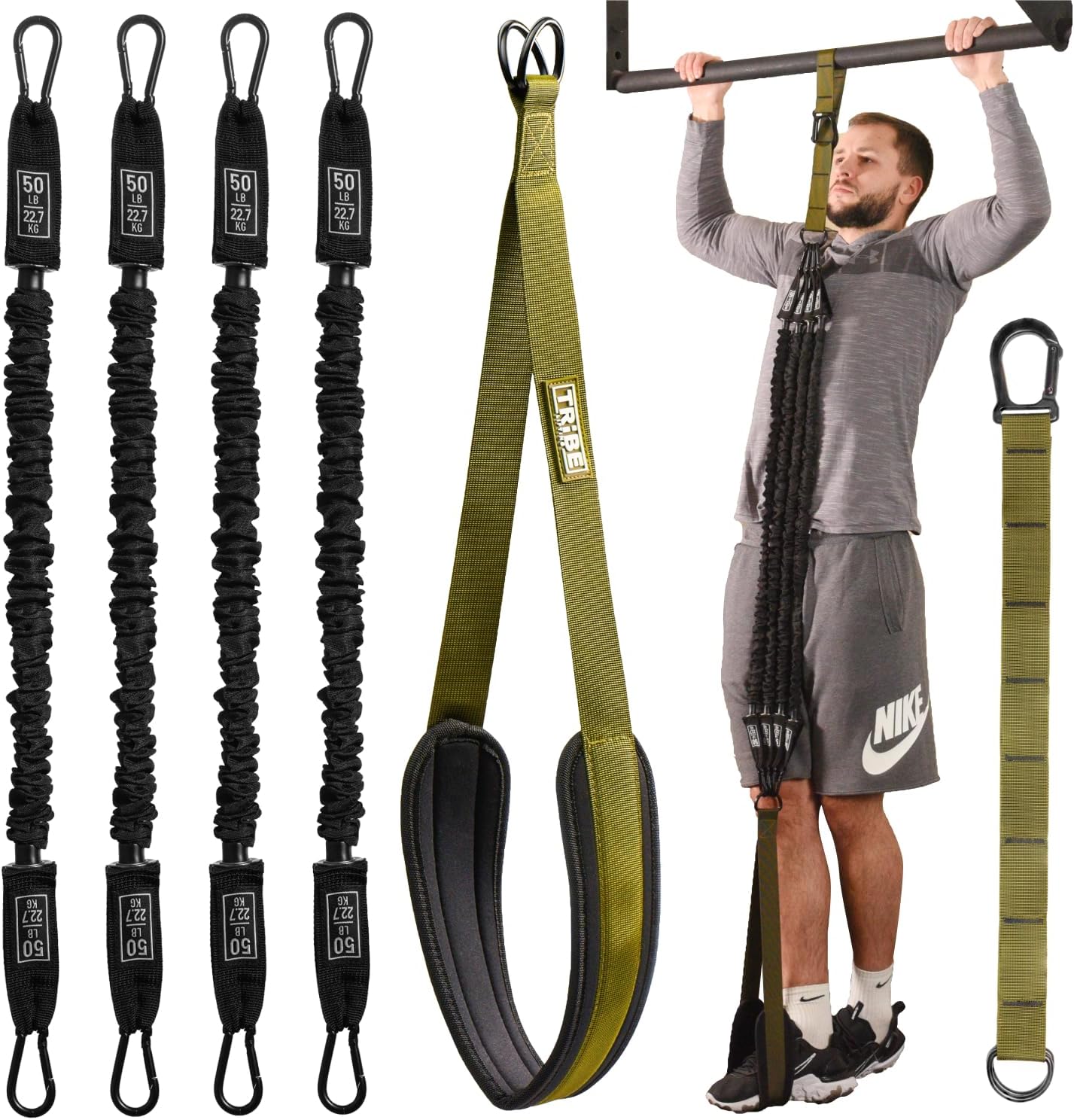 Pull Up Assistance Bands Set for Effective Training Sessions