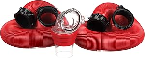 Valterra EZ Coupler 20-Foot RV Sewer Hose Kit for Campers