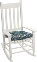 Arden Indoor/Outdoor Rocking Chair Cushion 2-Pack - Sapphire Aurora