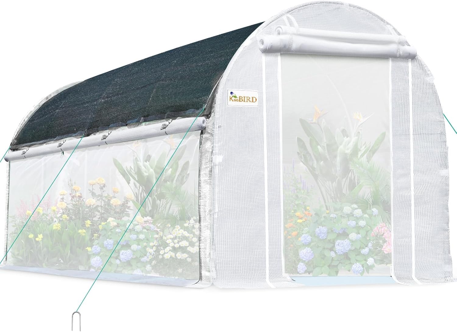 KING BIRD Premium Greenhouse for Outdoors - Large Walk-in Design
