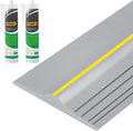 20Ft Grey Garage Door Bottom Threshold Seal Strip - EPDM Rubber