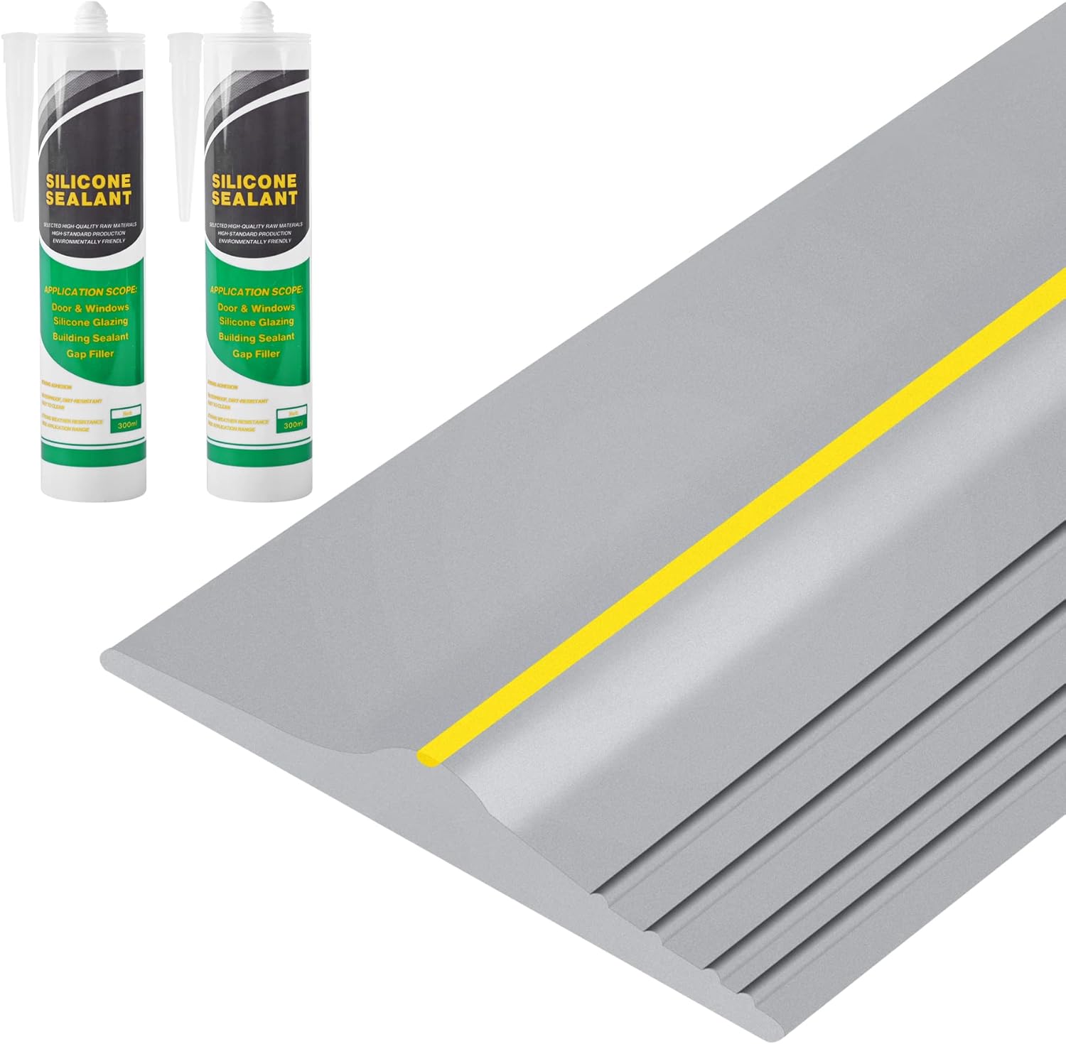 20Ft Universal Garage Door Bottom Threshold Seal Strip for Durability