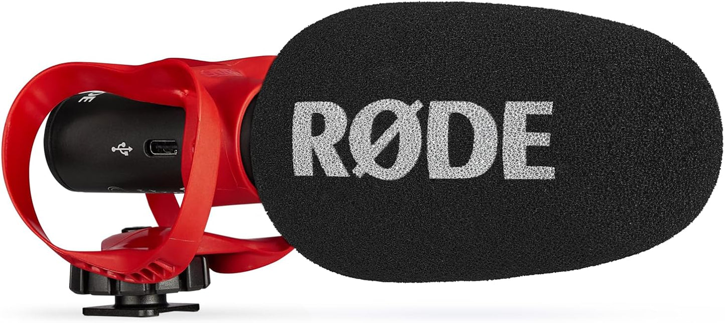 RDE VideoMic GO II Helix: Compact On-Camera Shotgun Microphone