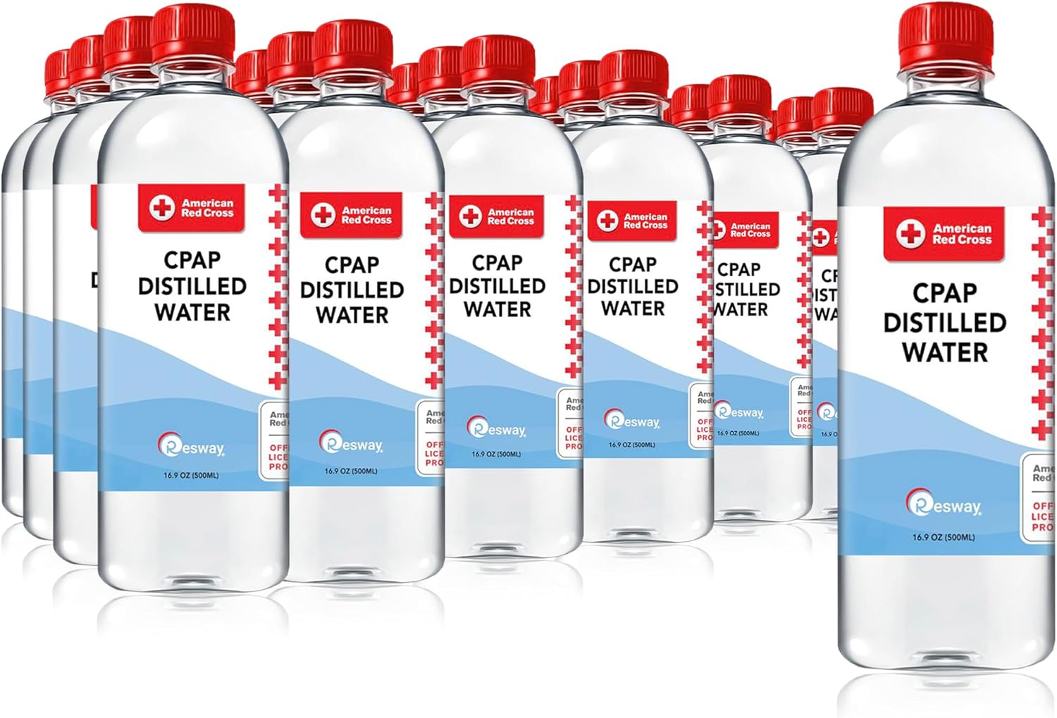 Resway Distilled Water for CPAP Machines and Travel Needs