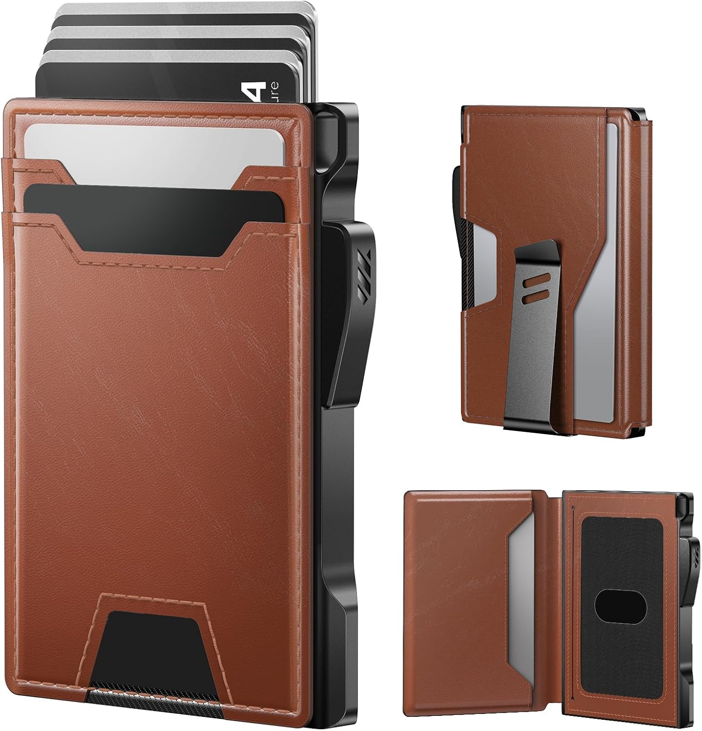 Typecase Wallet for Men: Slim Leather Bifold with RFID Protection