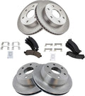 TRQ Ceramic Brake Pad & Rotor Kit for Chevy Express Escalade - Direct