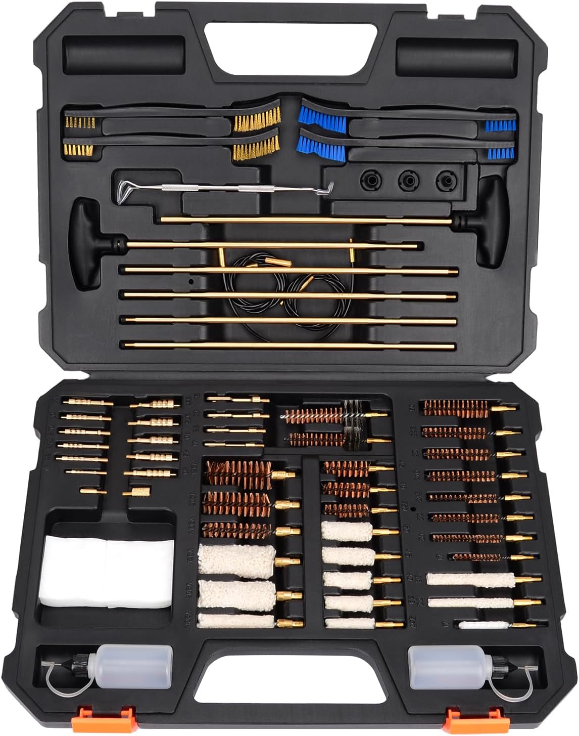 BOOSTEADY Pro Gun Cleaning Kit for All Guns with Brass Brushes