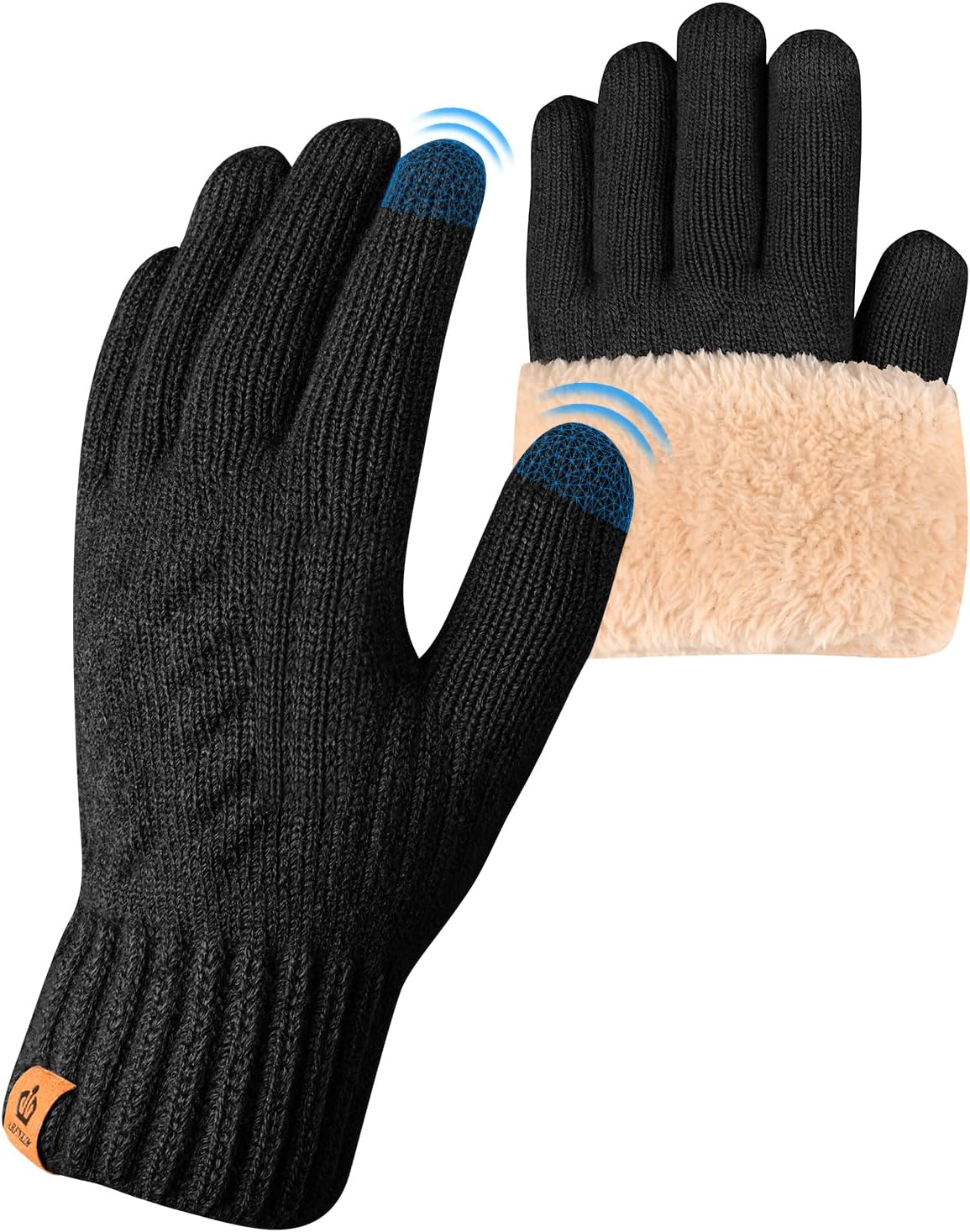 Fleece Lined Thermal Touch Screen Gloves for Winter - ARFNKIM